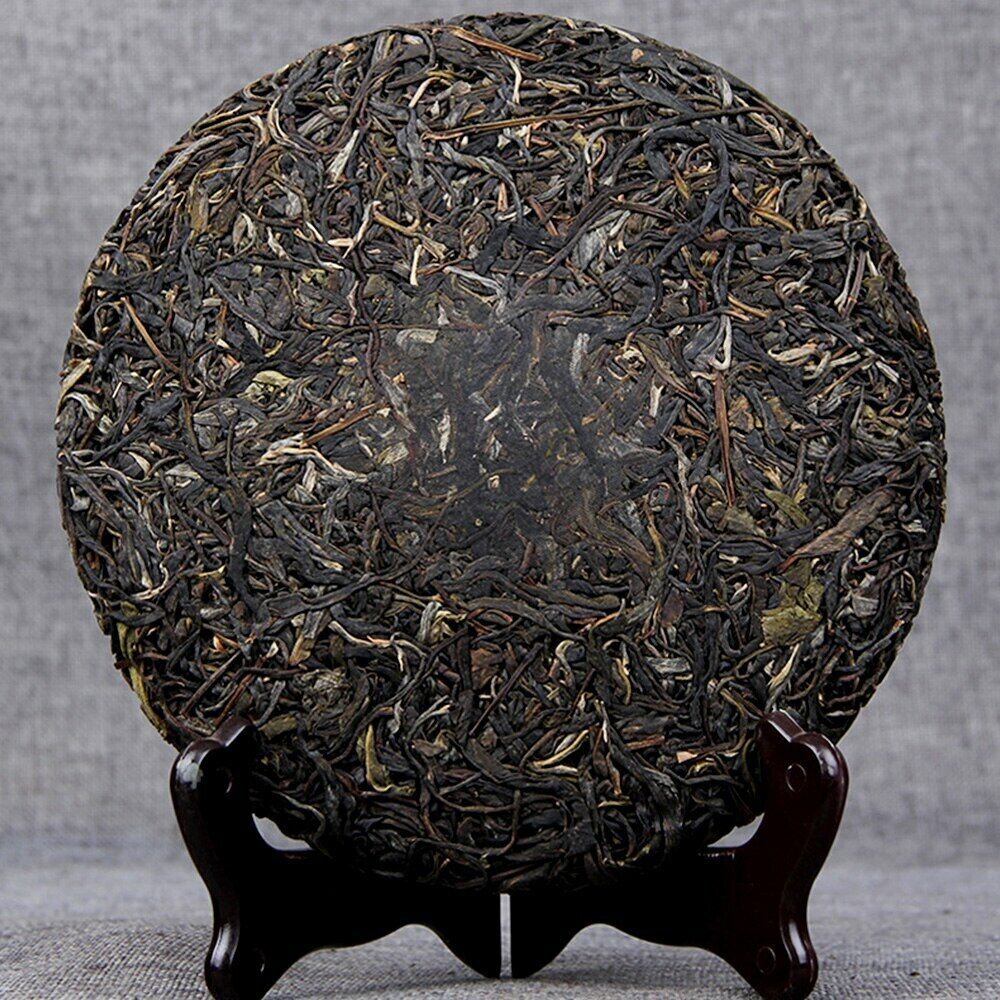 HelloYoung Tea Nannuo Mountain Ancient Tree Cha Puer Pure Material Shen Puerh Tea 357g