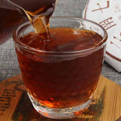 HelloYoung Menghai Scent of Time Ripe Puer Tea Golden Bud Shu Puerh Tea 357g