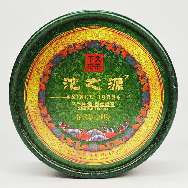 HelloYoung Yunnan XiaGuan TuoCha Puerh Tea with Box Top-grade TUO ZHI YUAN Cha Pu'er 100g