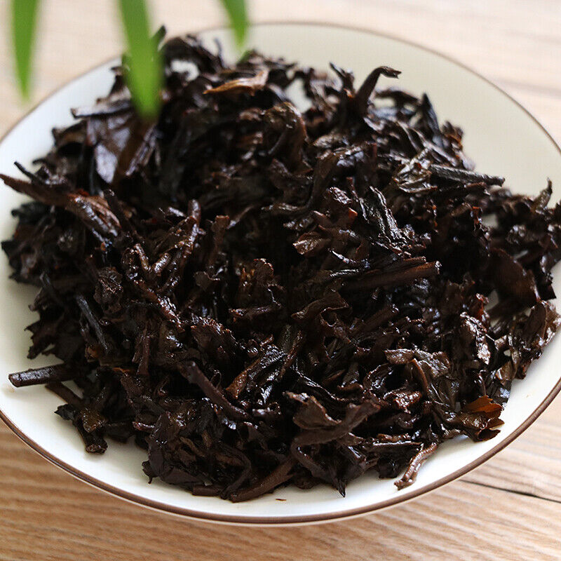 HelloYoung High Mountain Arbor Materials Xiaguan FT7573 Puerh Puer Ripe Tea Cake 357g