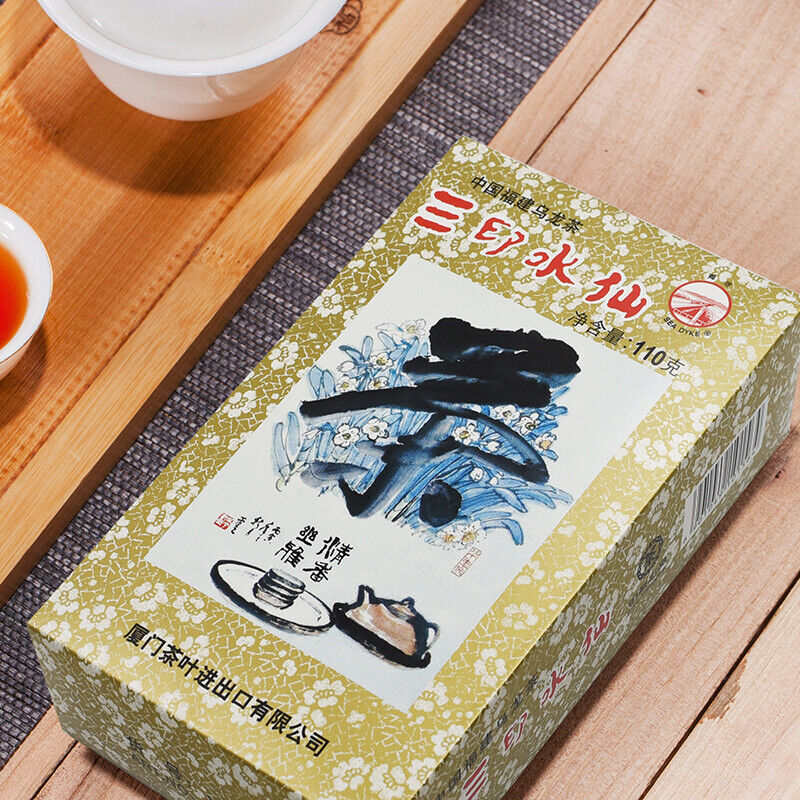 HelloYoung Fujian Wuyi Oolong Tea SAN YIN SHUI XIAN TEA XT806 Three Seals Certified 110g