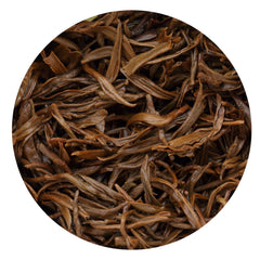 HelloYoung Tea100g Premium Wuyi Jinjunmei Eyebrow Black Tea Chinese Loose Golden-Buds