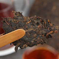 HelloYoung Menghai Scent of Time Ripe Puer Tea Golden Bud Shu Puerh Tea 357g