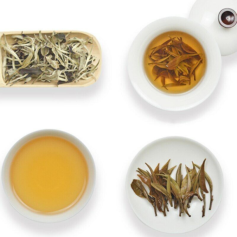 HelloYoung Premium Handmade Yunnan Moonlight Beauty White Tea loose leaf 50g