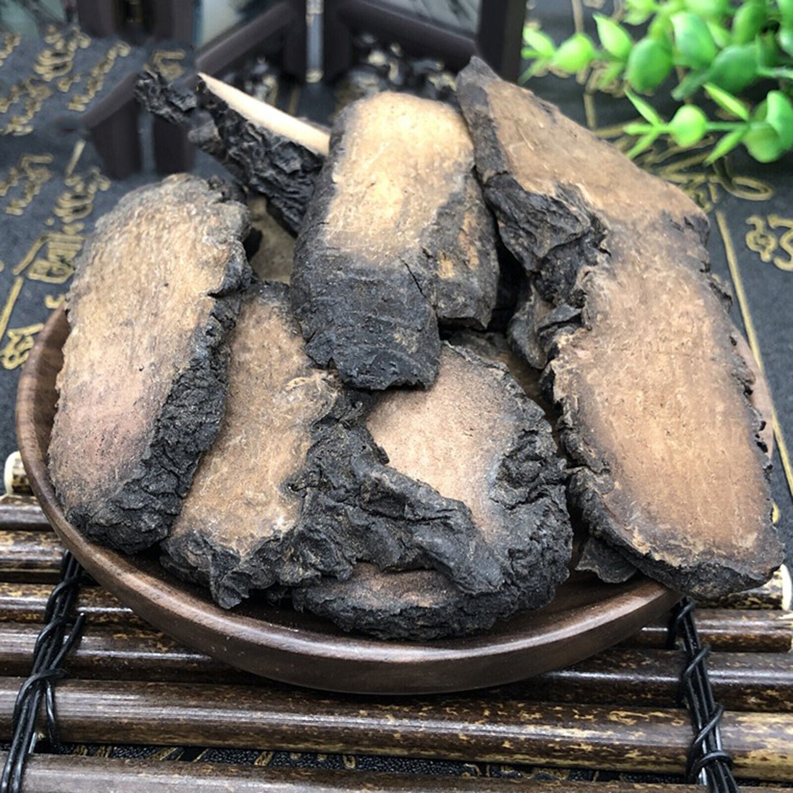 HelloYoung 500gMongolian Cistanche Healthy Herbal Tea Chinese Herbs Organic Rou Cong Slice