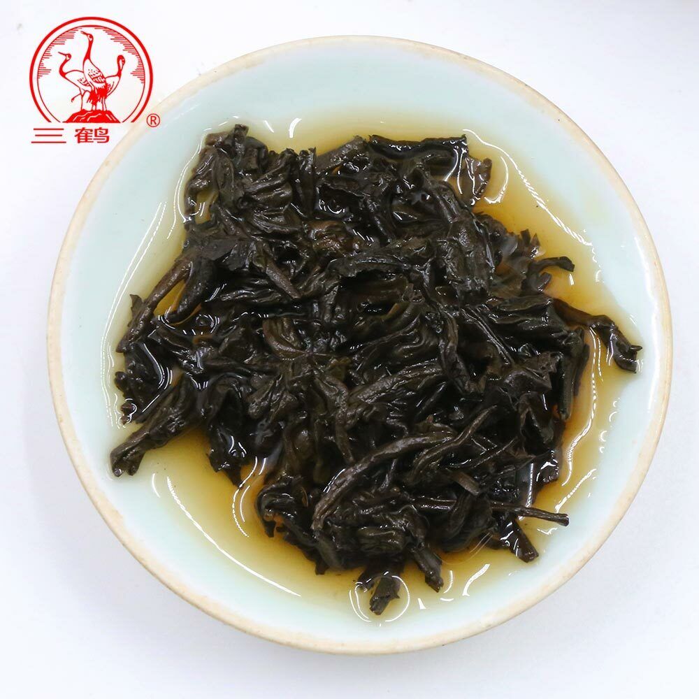 HelloYoung Three Cranes Sanhe Loose Liupao Tea Dark Tea 2301 Aged Teas 250g