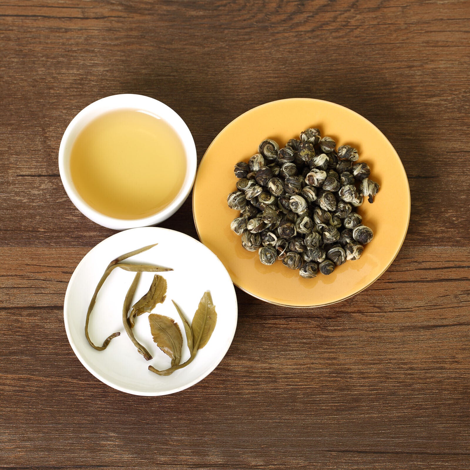 HelloYoung HELLOYOUNG Nonpareil Supreme Jasmine Dragon Pearl Chinese Green Tea Handroll