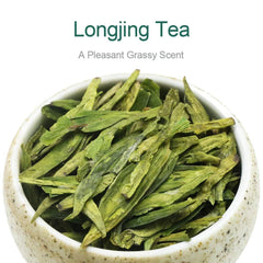 HelloYoung 2023 FullChea Longjing Tea Dragonwell Green Tea First Grade 113g