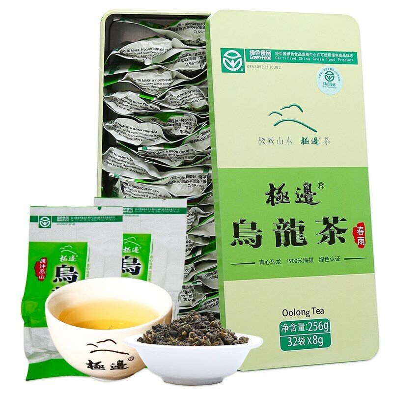 HelloYoung Box Original Taiwan High Mountain Tea "Spring Rain" Fresh Jibian Oolong Tea 256g