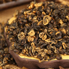 HelloYoung Red Tea Yunnan Rea Tea One Bud and One Leaf Dianhong Red Spiral Black Tea 150g
