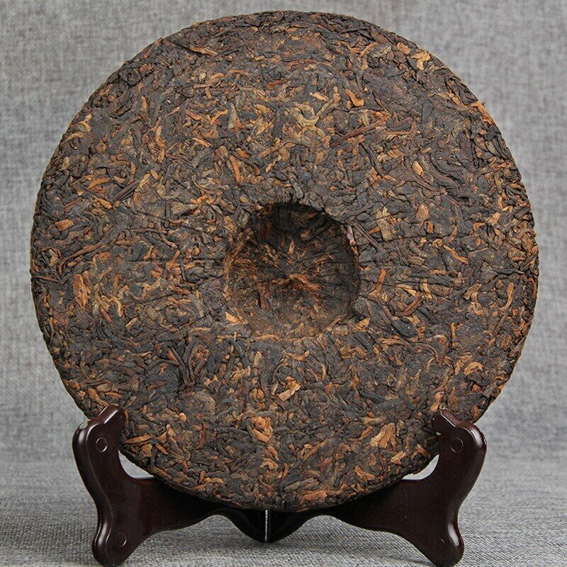 HelloYoung Banzhang Golden Buds Shu Puerh Tea Imperial Ripe Puerh Chinese Tea 357g