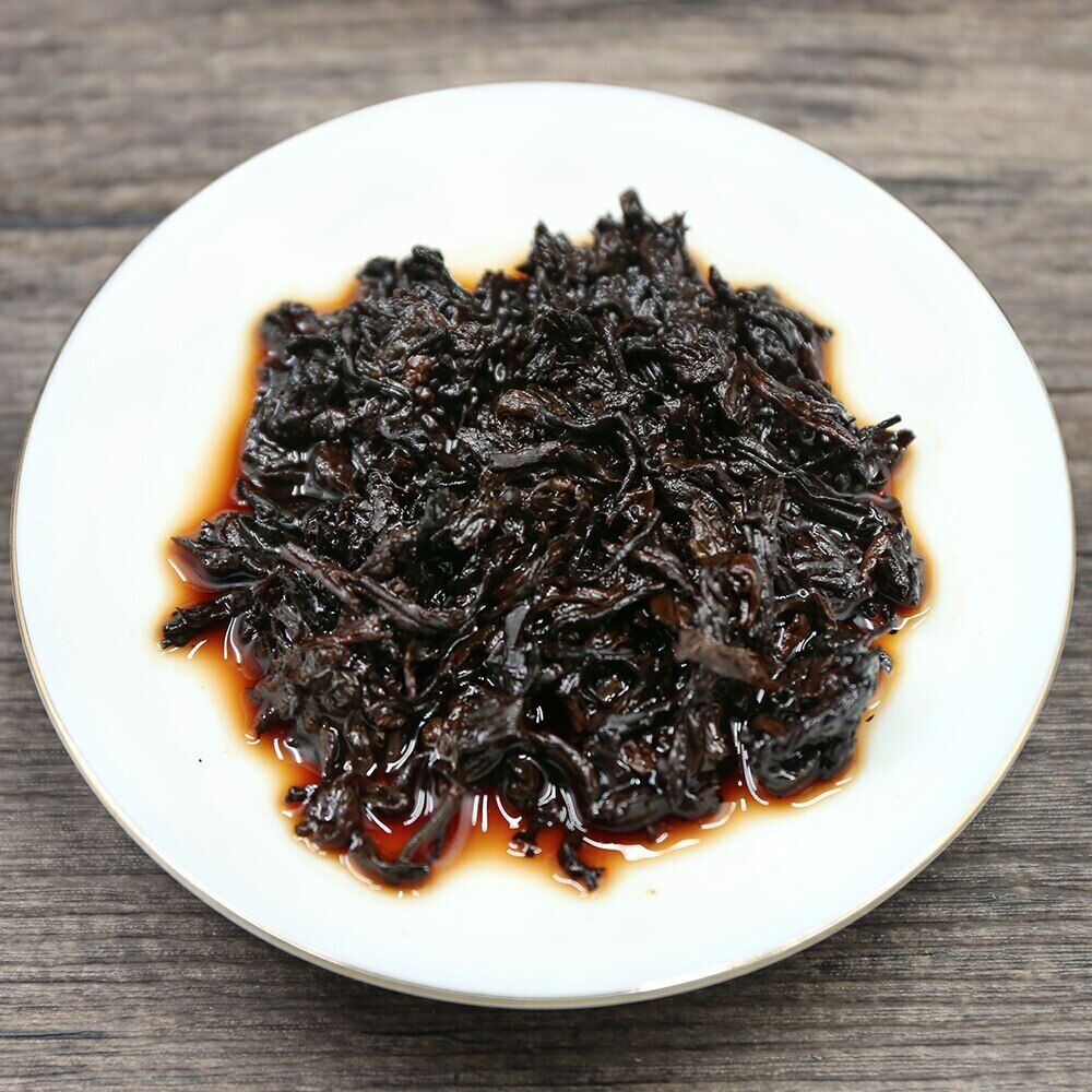 HelloYoung Yunnan MengHai Ripe Puer Tea GongTing Compressed Chinese Shu Puerh Tea 357g