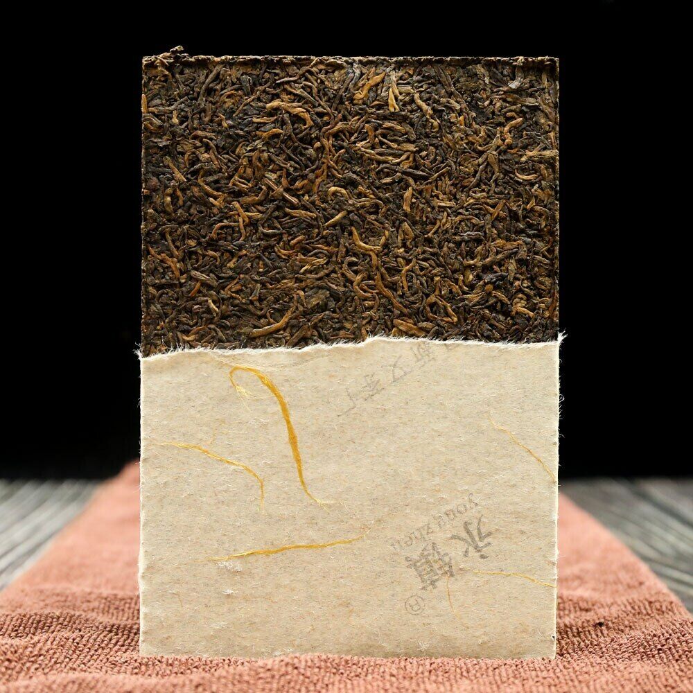 HelloYoung "Palace Puer Tea Brick" Ripe Puer 250g Health Care Top Premium Yongzhen Shu Puer