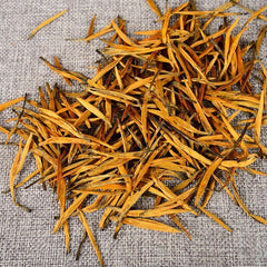 HelloYoung TeaYunnan DianHong Balck Tea Golden Needle Large Tree Golden Buds Black Tea