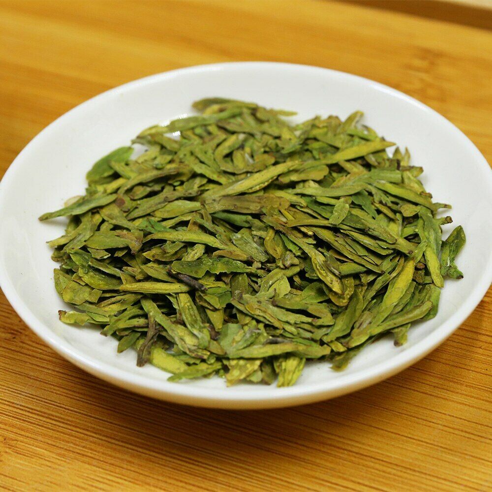HelloYoung 2023 Chinese Xihu Dragon Well Long Jing Longjing Green Tea Lung Ching Tea 100g