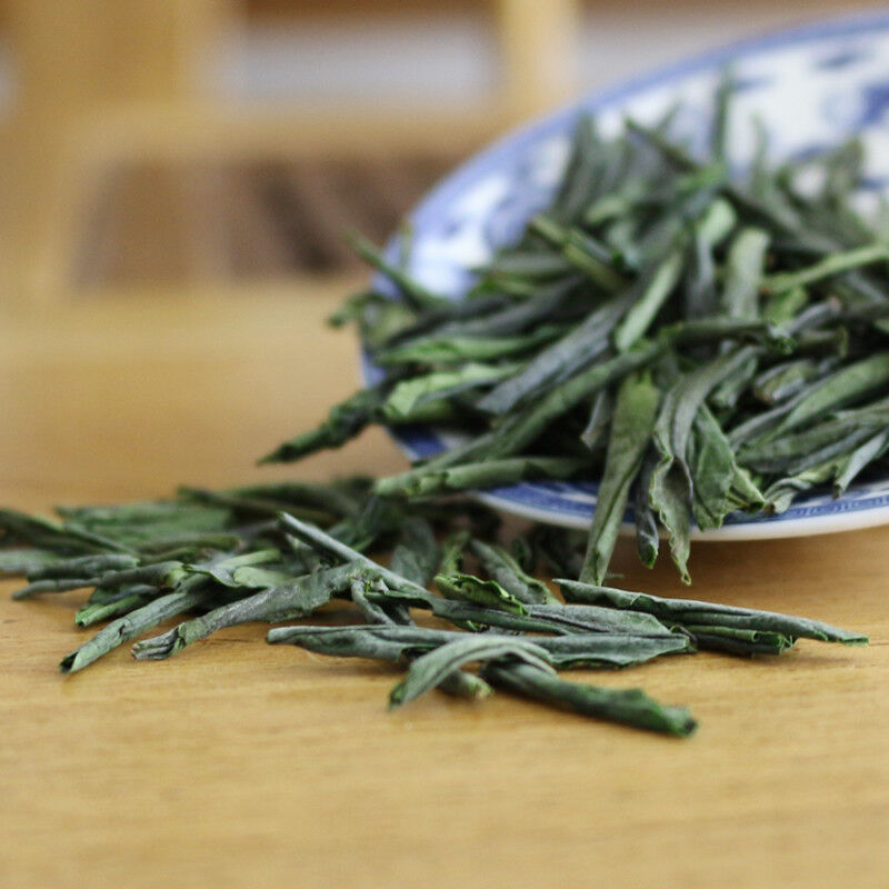 HelloYoung Organic Green Tea Chinese Early Spring Ecology Loose Leaf TeaNew Lu An Gua Pian