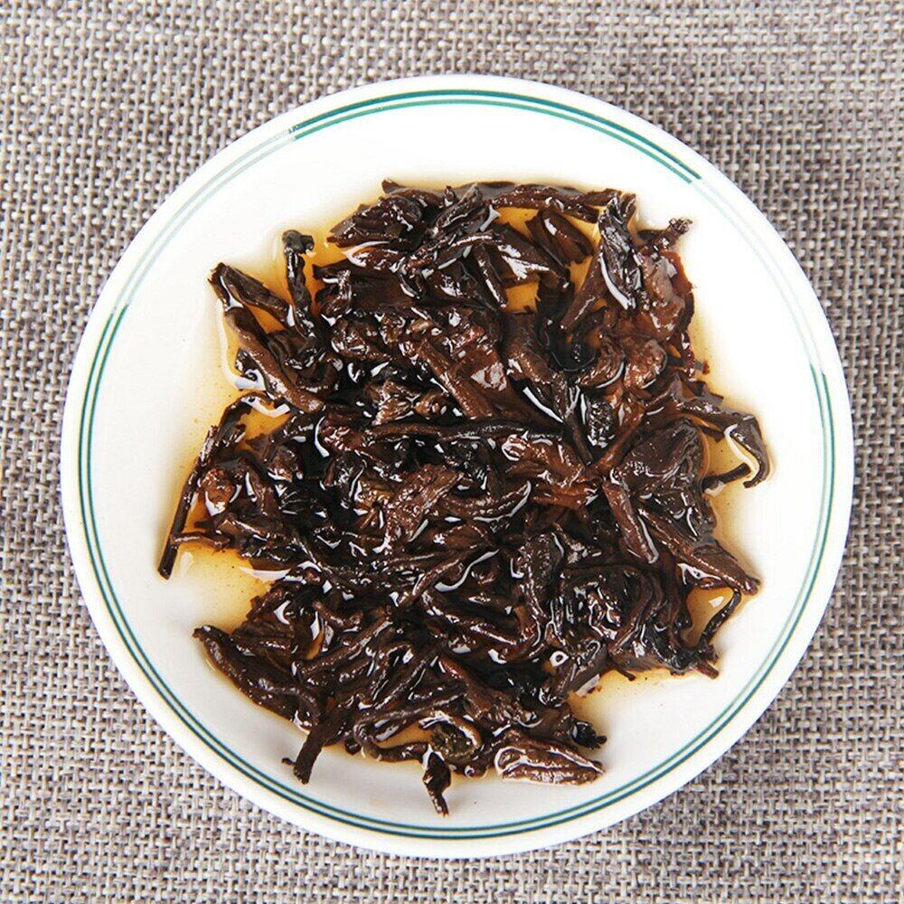 HelloYoung Premium Old Tree Ripe Puer Menghai Old Banzhang Ripe Pu-erh Tea 357g