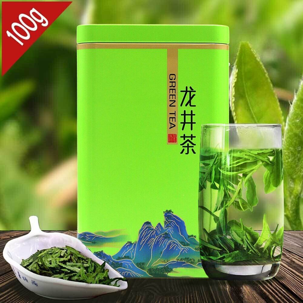 HelloYoung 100g 5A Superfine Xihu Longjing Health Care Gift Pack Long Jing Dragon Well