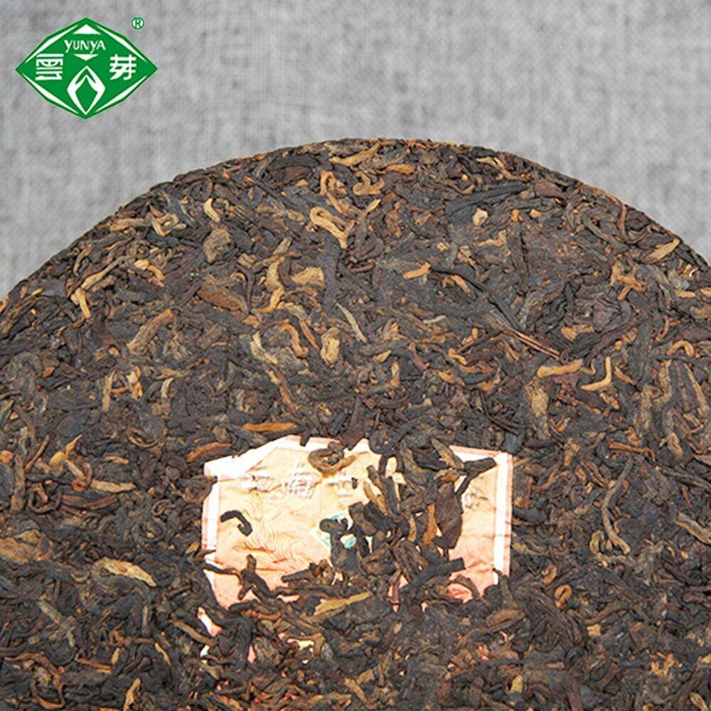 HelloYoung Puwen YUNYA Puer Ripe Pu-erh "Phoenx" Feng Bing Shu Puerh Tea Cake 400g