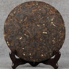 HelloYoung Glutinous Rice Fragrant Puer Tea Ancient Tree Nuo Mi Xiang Ripe Puer Tea 357g