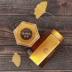 HelloYoung Sea Dyke Brand Golden Gopper Coin Fujian Wuyi Rock Tea Oolong Tea 100g Tin