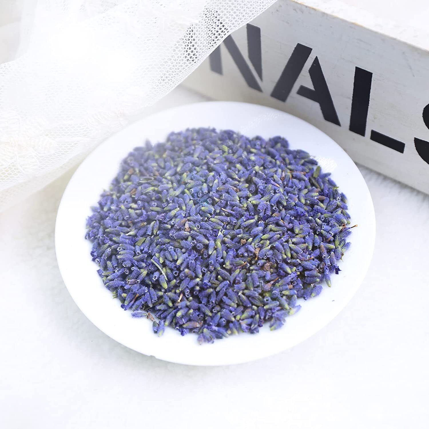 HelloYoung FullChea Dried Lavender Buds Flowers - 4oz/114g - Premium Food Grade