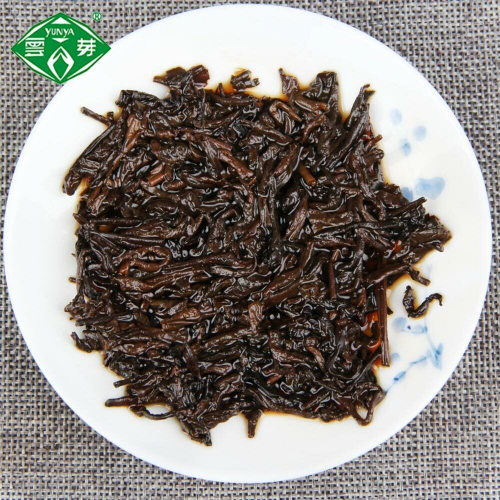HelloYoung Puwen YUNYA Puer Ripe Pu-erh "Phoenx" Feng Bing Shu Puerh Tea Cake 400g