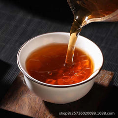 Yunnan Pu-erh Tea Jingmai Ancient Tree Puerh Raw Tea Cake Qizi Pu'er Tea 357g