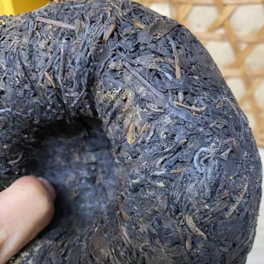 Yunnan Aged Pu-erh Tuo Tea 1980 Chongshi Aged Puer Tuocha Old Puerh Raw Tea 500g