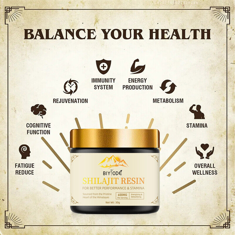 Himalayan Pure 100% Shilajit, Soft Resin, Organic, Extremely Potent, Fulvic Acid