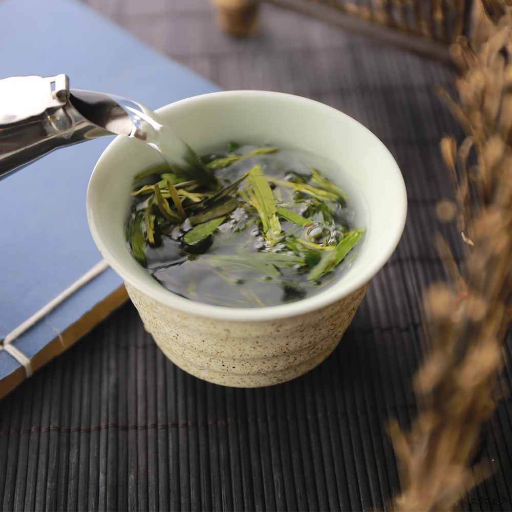 HelloYoung 2023 Chinese Dragon Well Green Tea Loose leaf Longjing Lung Tea Ching 250g/8.8oz