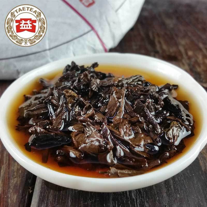 HelloYoung Ancient Tree Dayi 100% Authentic TAETEA Puer 7592 Aged Puerh Cake Ripe Puer Tea