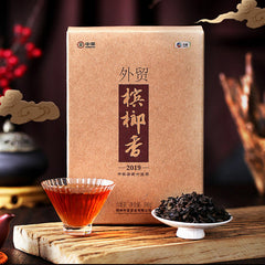 HelloYoung /Betelnut Flavored CHINATEA Liu Pao Tea 7361 Foreign Trade Liu Bao 500g