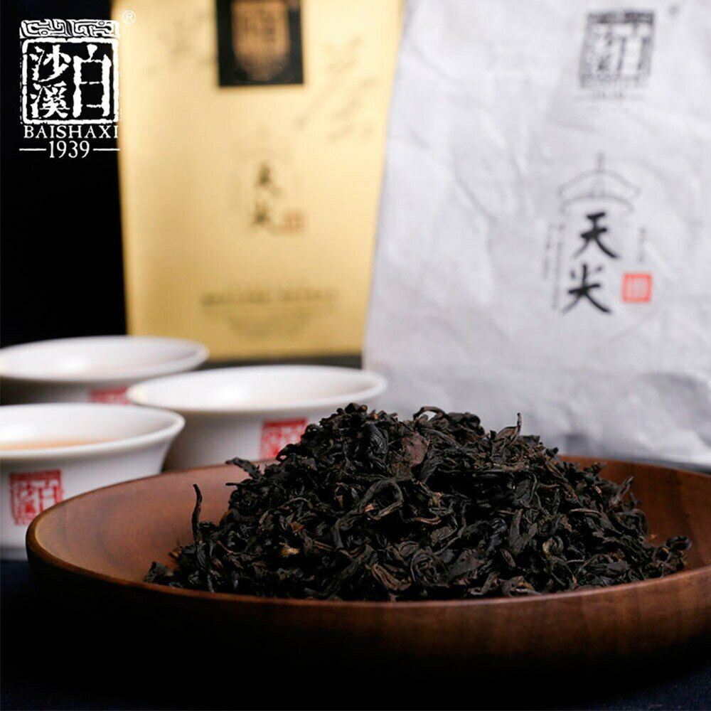 HelloYoung Anhua Baishaxi Tribute Tianjian Dark Tea Top-grade Original Loose Dark Tea 200g