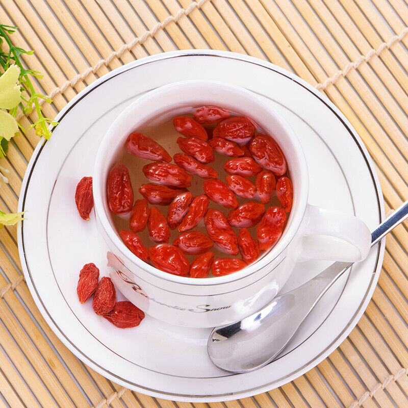 HelloYoung Chinese Tea New Dried NingXia Goji Berries Organic Wolfberry Gouqi Berry Herbal