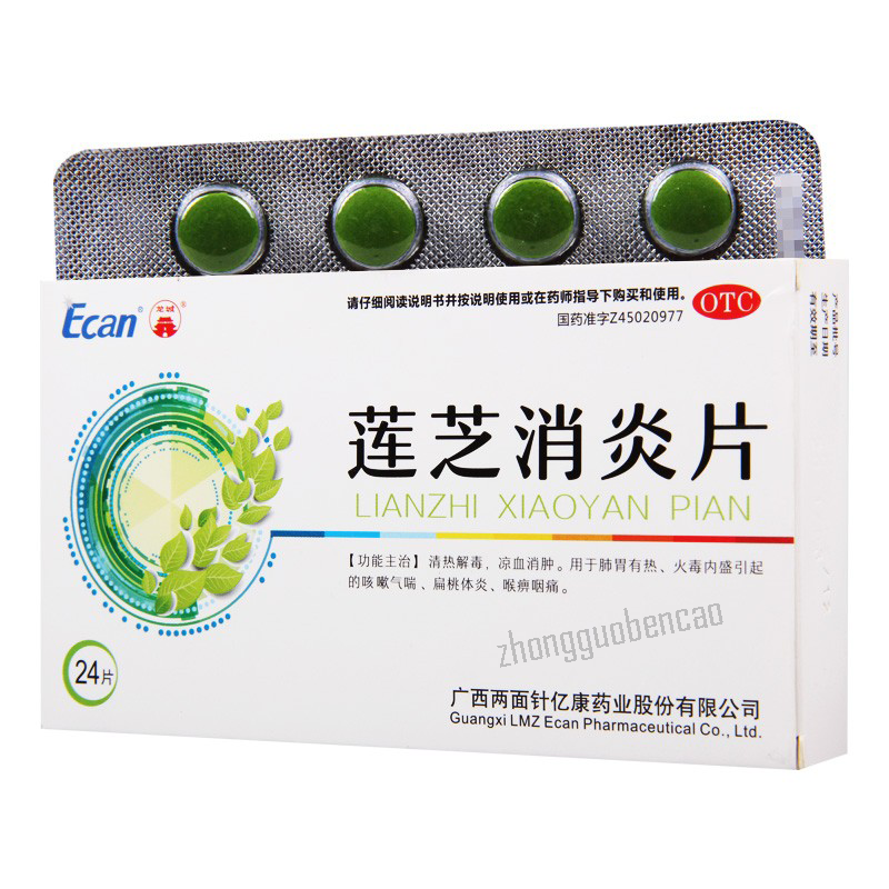 龙城莲芝消炎片 Longcheng Lianzhi Xiaoyan Pian