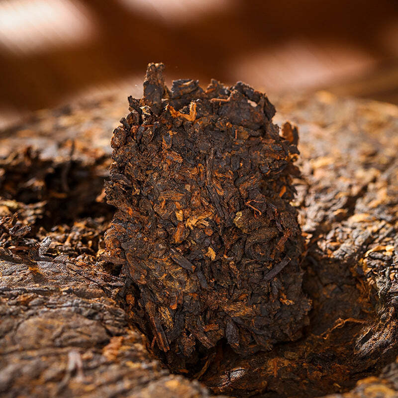 357g Yunnan Pu'er Ripe Tea Midi Cooked Pu-erh Tea Cake Old Tree Puerh Black Tea