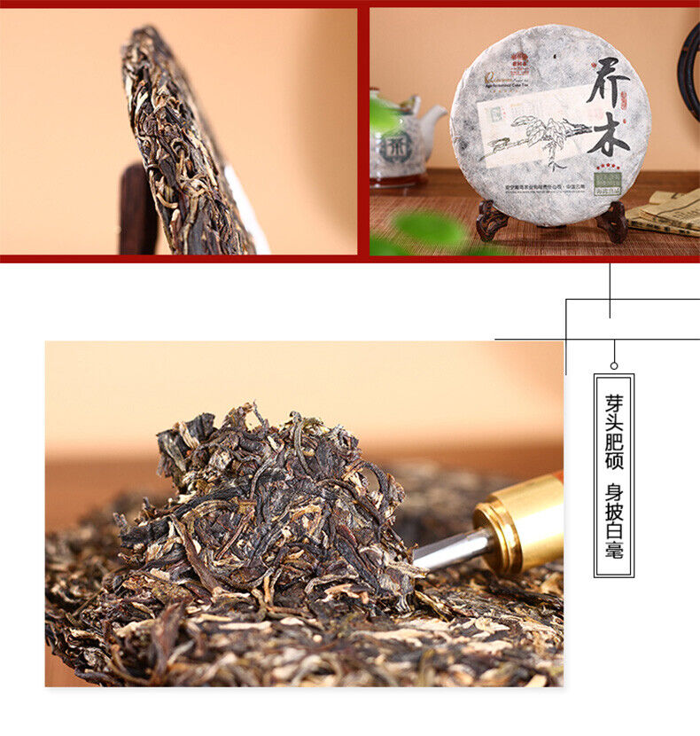 2013 Qiaomu Puerh Tea Age-Fermeted Cake Tea Haiwan Puer Five Star Arbor Tea 357g