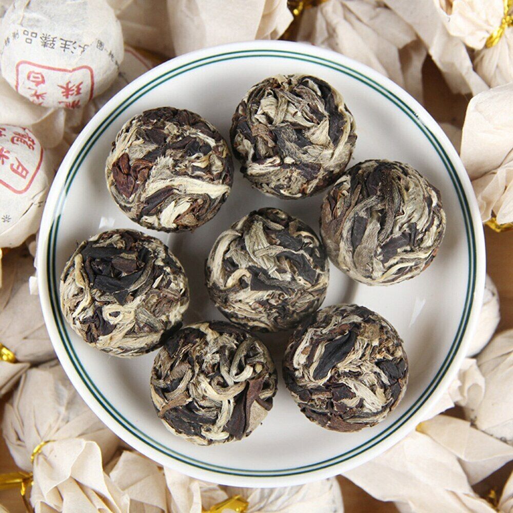 HelloYoung Moonlight White Ball Nectar Flavour White Chinese Tea Moonlight Tea 100g