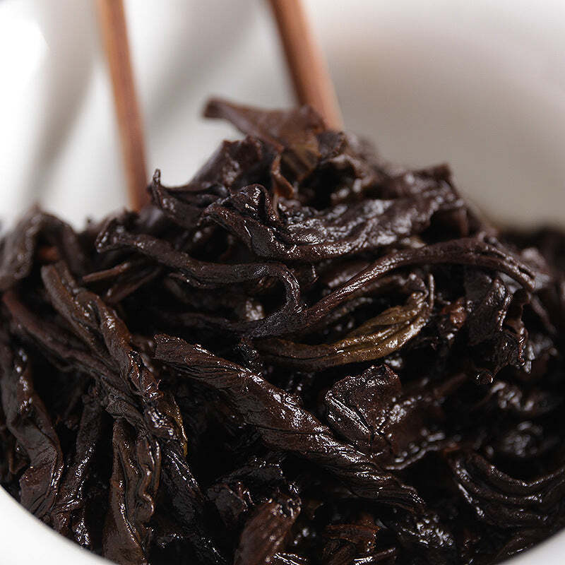 Yunnan Pu'er Brick Tea Yugong Golden Buds Ripe Pu-erh Tea Puerh Cooked Tea 250g