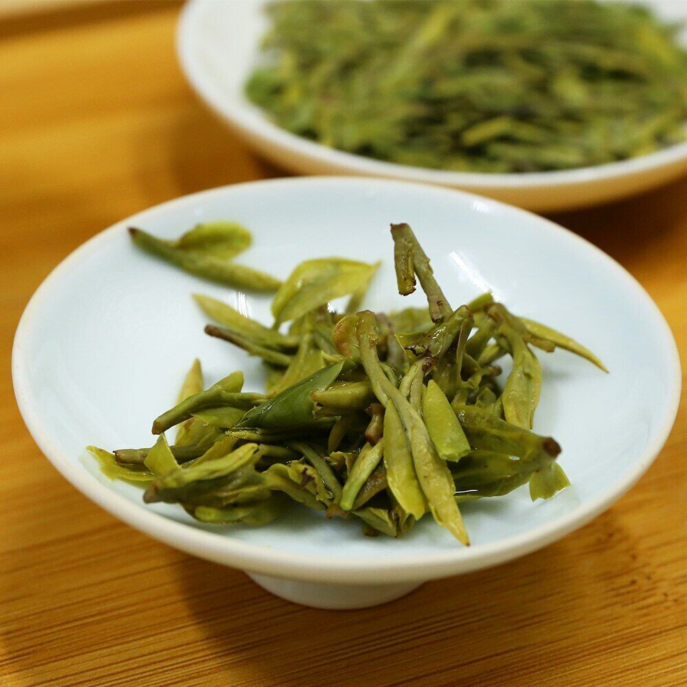 HelloYoung Chinese Xihu Dragon Well Long Jing Longjing Green Tea Lung Ching Tea 100g