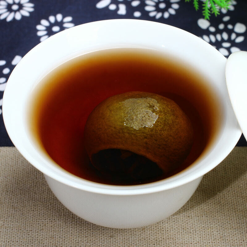 HelloYoung Black Tea Yunnan Ripe Puerh TeaChenpi Puer Old Ecology Loose Leaf Peel 250g-500g