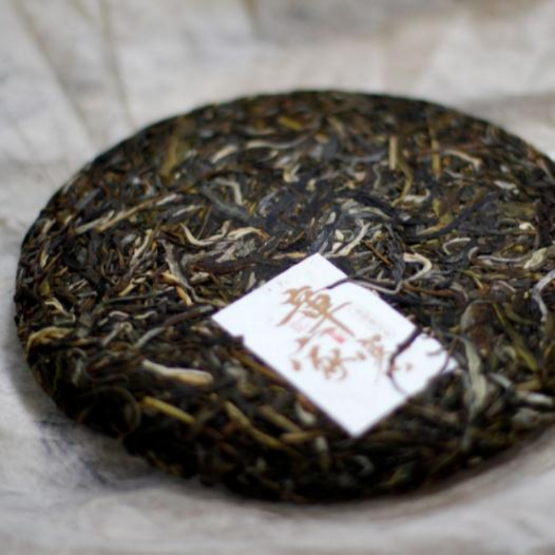 357g Yunnan Raw Puerh Tea Cake Zhangjiazhai Old Pu-erh Shengcha Pu'er Green Tea