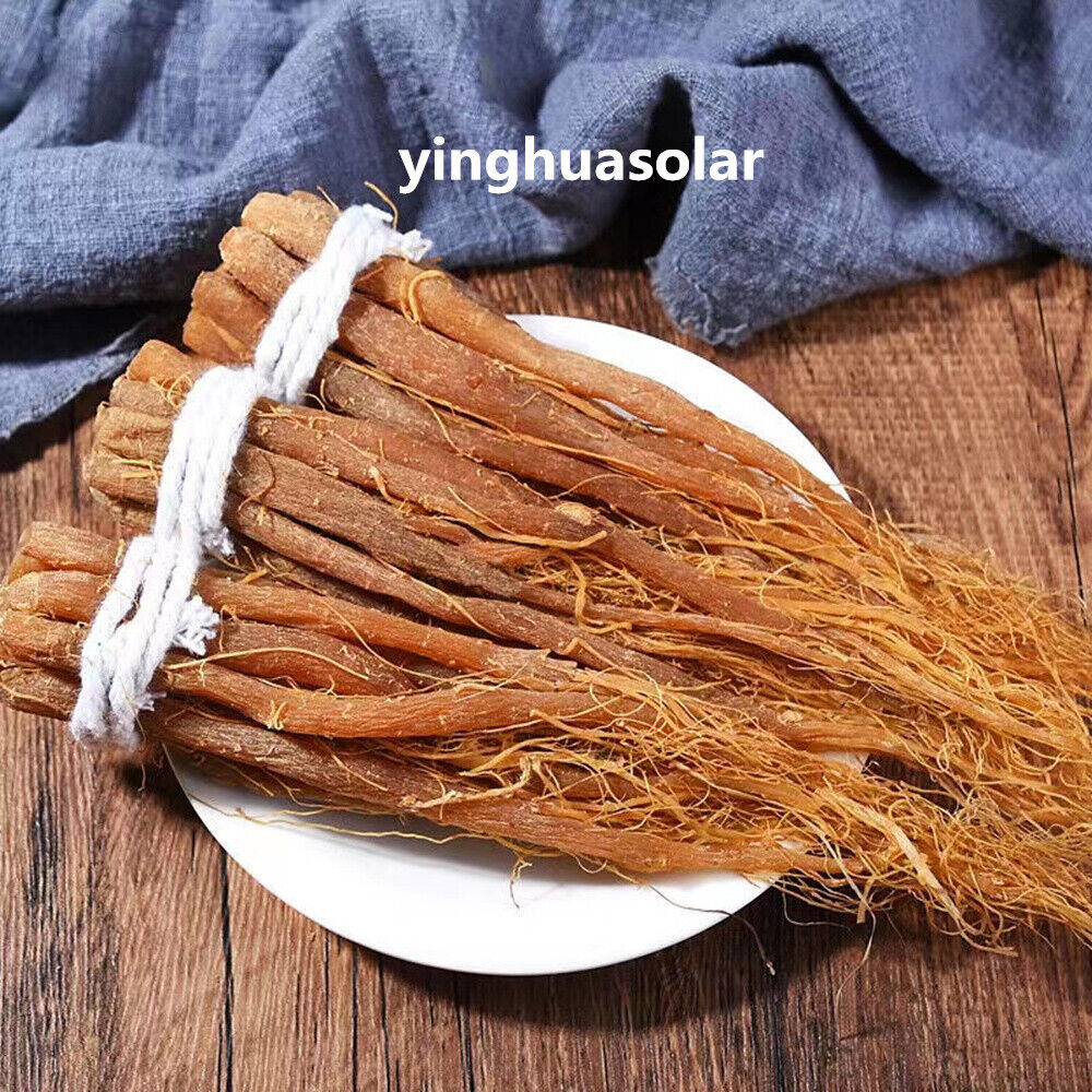 100g Korean Red Ginseng 6 years Whole Roots Ginseng Root Premium Grade With Hair