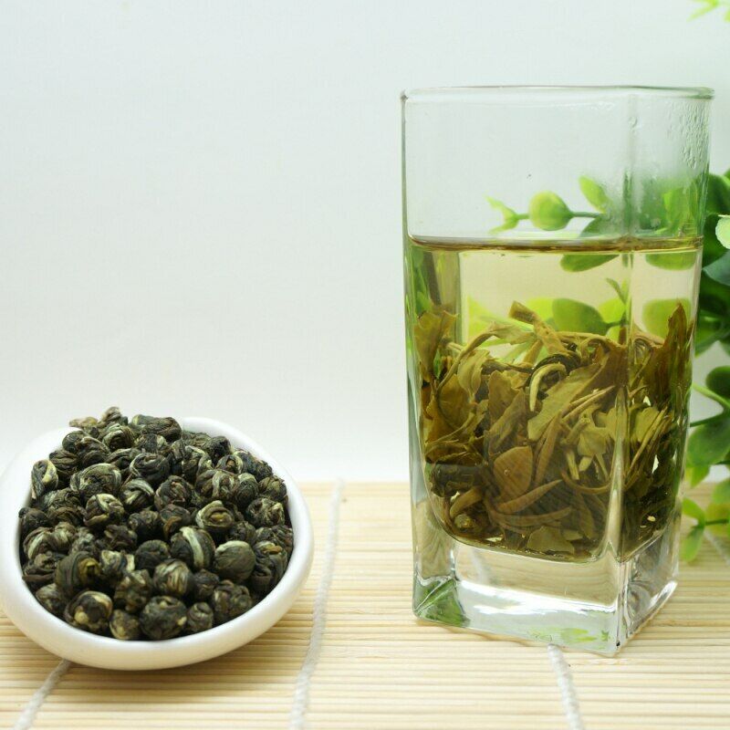 HelloYoung 2023 Natural Premium Jasmine Green Tea Jasmine Dragon Pearls Slimming Flower