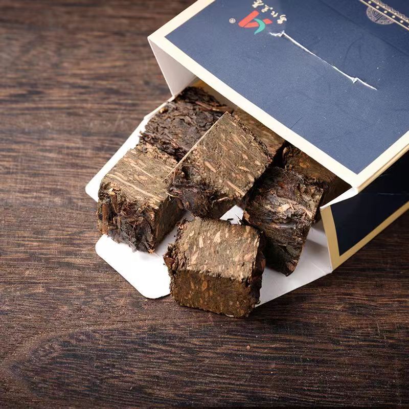 250g Organic Anhua Dark Tea Brick Portable Dark Tea Chinese Black Tea Benefit