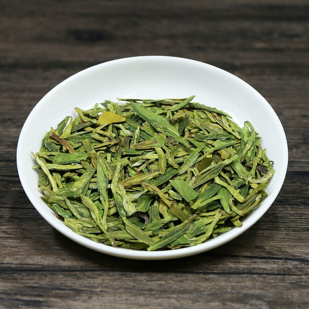 HelloYoung High Quality Dragon Well Green Tea  Xihu Longjing Chinese Green Tea 100g/bag