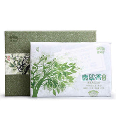HelloYoung Authentic Haiwan Emerald Incense Cha Pu'er Brick Yunnan Ancient Tree Puer 250g
