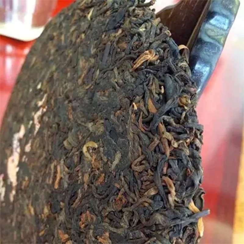 HelloYoung Aged Aroma Menghai Dayi TAETEA Pu-erh Tea Cake Puer Cooked Ripe 357g Puerh