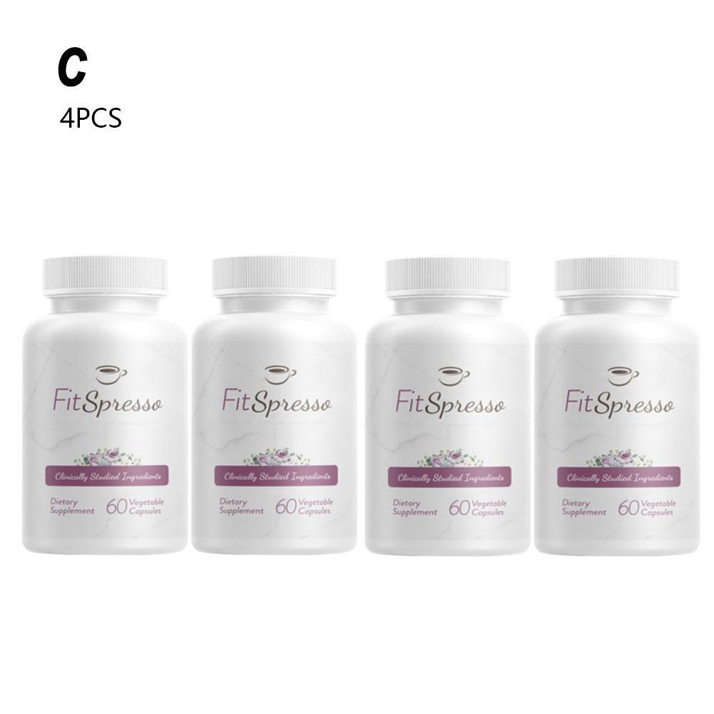 1-4Pack FitSpresso Health Support Supplement -New Fit Spresso, (60-240Capsules)*